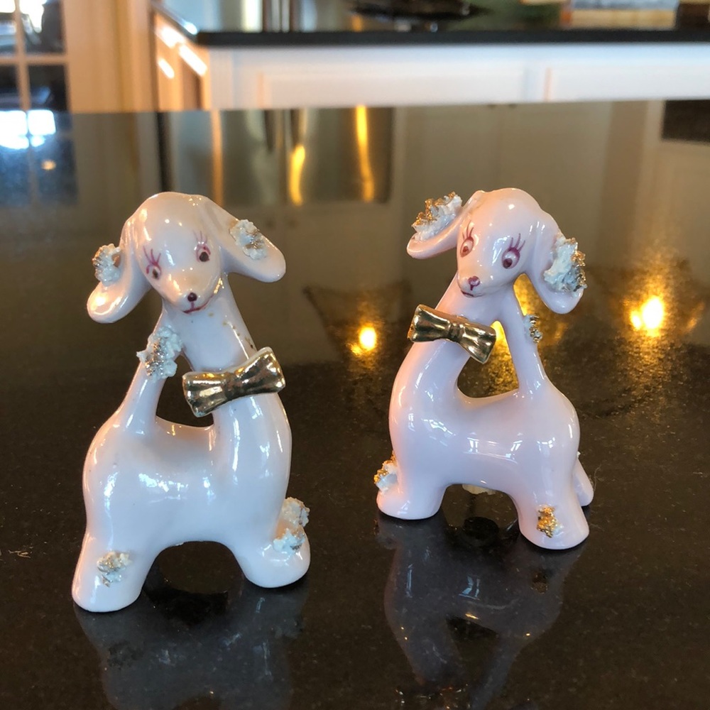 Vintage salt and pepper shakers